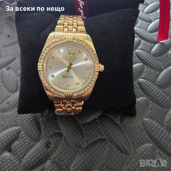 Rolex Златист Часовник С Кварцов Механизъм Код VL-147, снимка 1