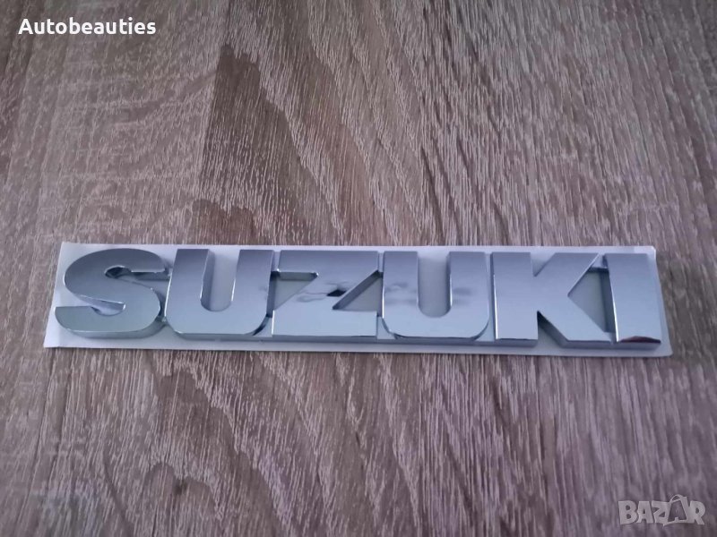 надпис емблема Сузуки Suzuki, снимка 1