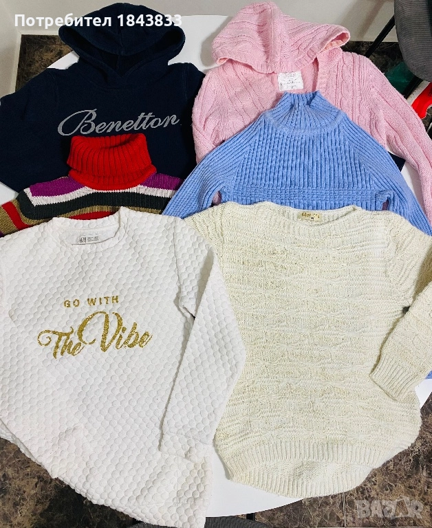Детски блузи, пуловери и суичери, снимка 1