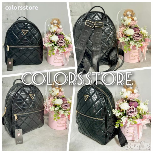 Черна раница Guess код DS-18RT, снимка 1
