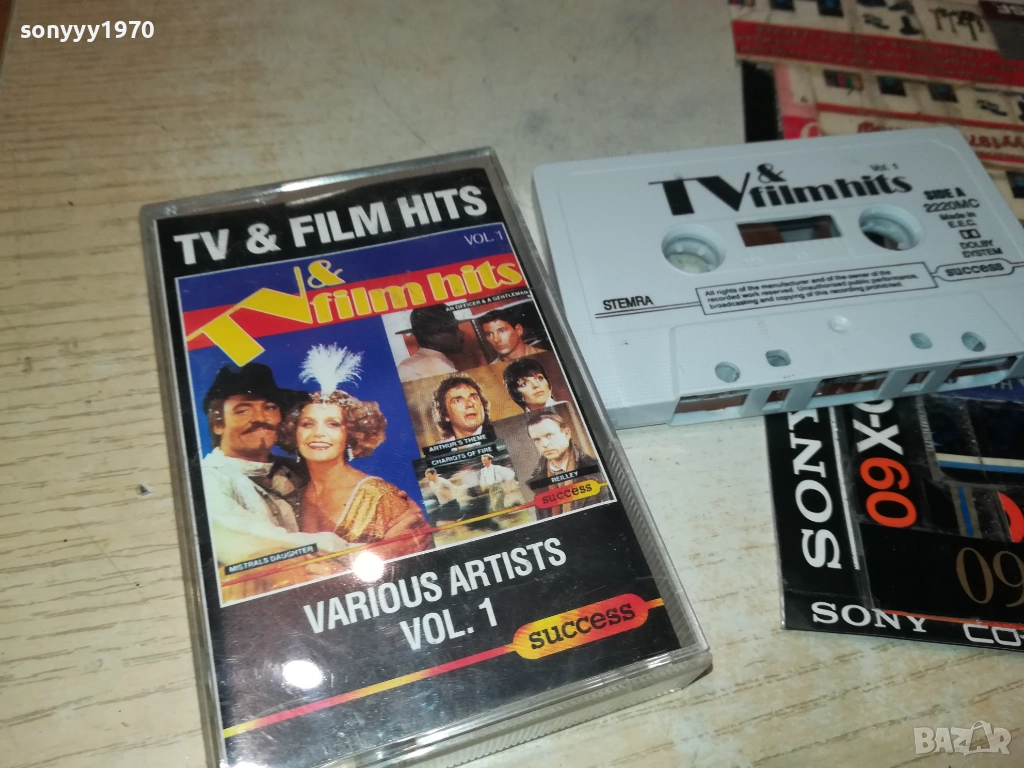 TV & FILM HITS-ORIGINAL TAPE 3011251904, снимка 1