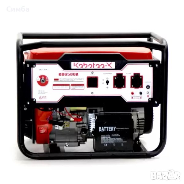 Генератор за ток 5.5 KW KABOTAA-X RED с дистанционно палене, снимка 1