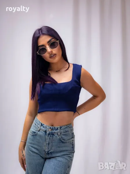 Дамски син потник , снимка 1