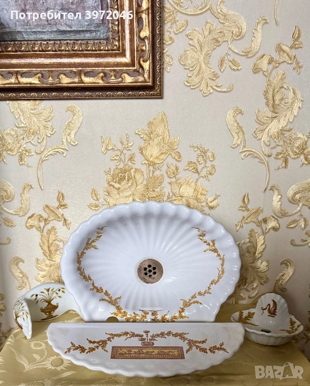 Антикварен комплект 19 век , снимка 1