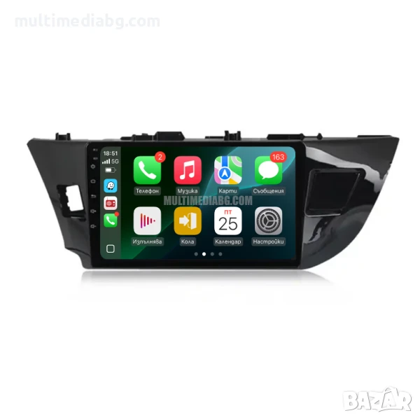 Toyota Corolla 2014 - 2016 Мултимедия Навигация Android, снимка 1