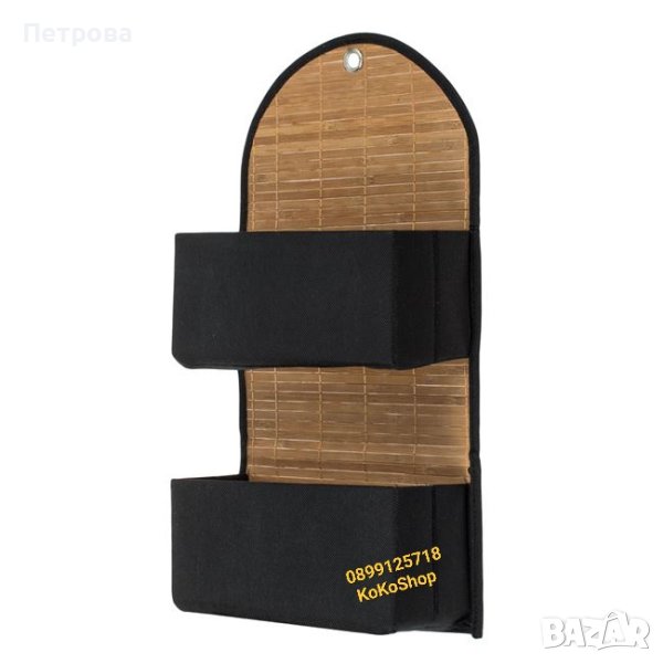 Висящ органайзер 25x11x50 см./бамбуков органайзер/органайзер, снимка 1