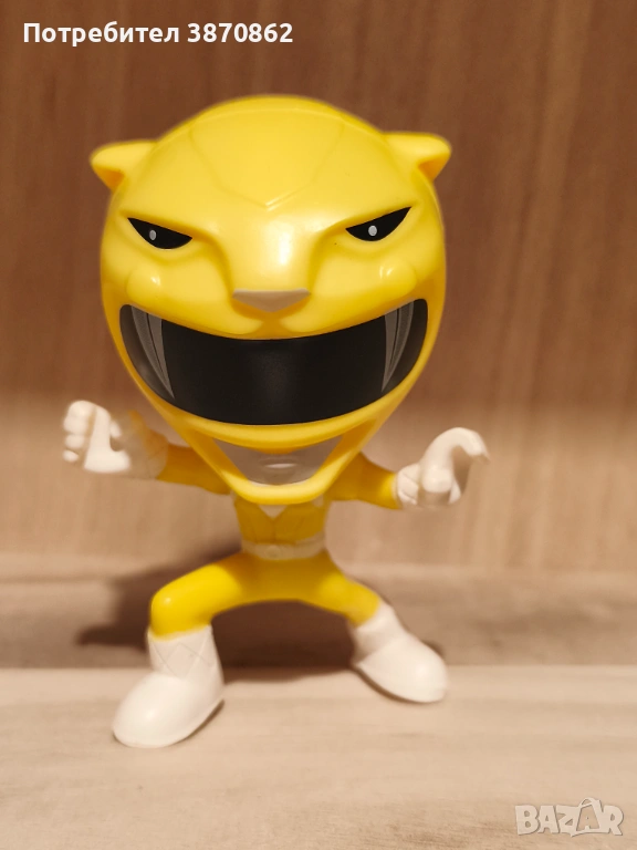 Burger King 2018 Yellow Ranger Power Rangers Figure, снимка 1