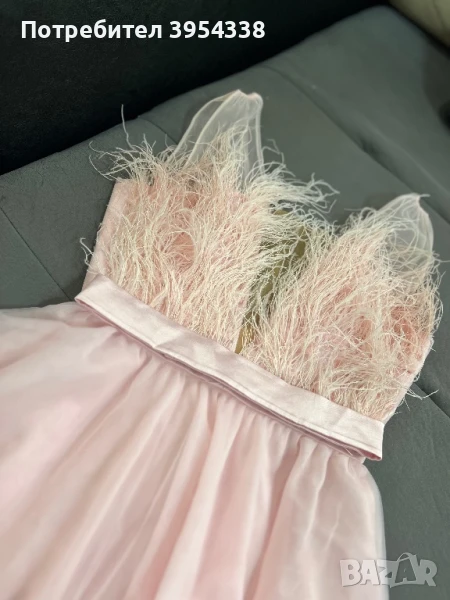Рокля розова Юнона , снимка 1
