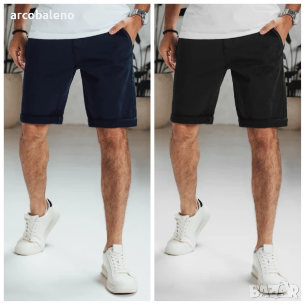 Мъжки дънкови къси панталони, 2цвята , снимка 1