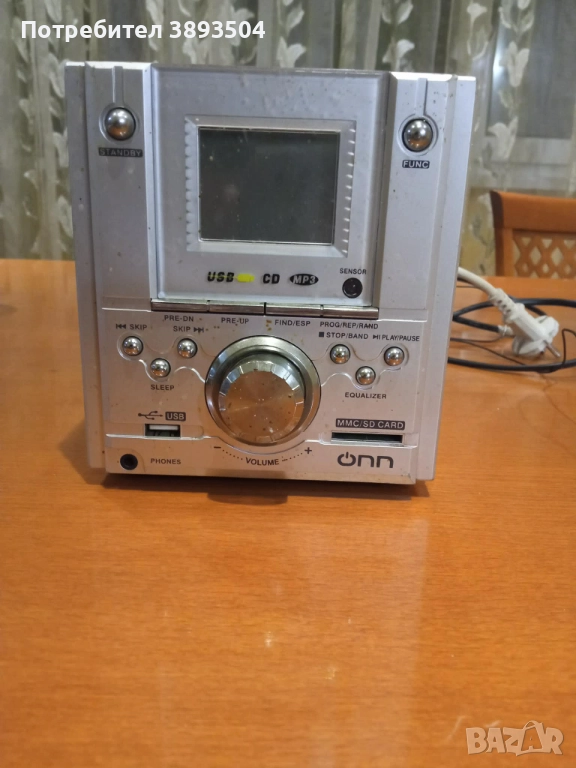 Мини аудио система ONN HX1417, снимка 1