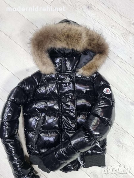 Дамско яке с естествена лисица Moncler код 18, снимка 1