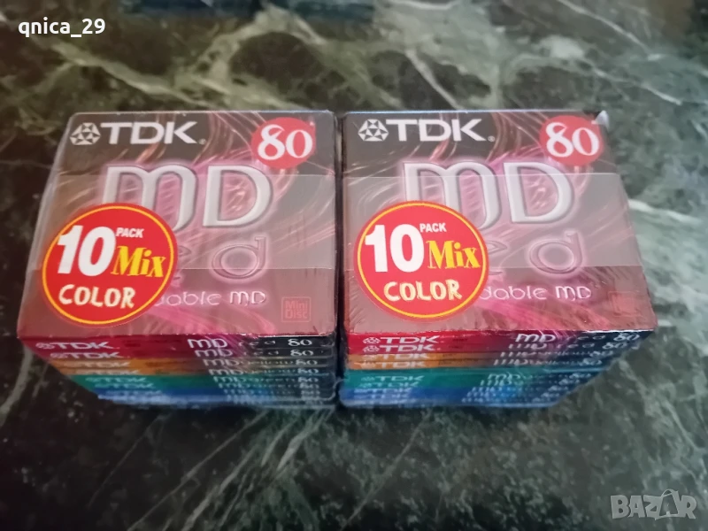 TDK MD Color 80 Минидиск, снимка 1