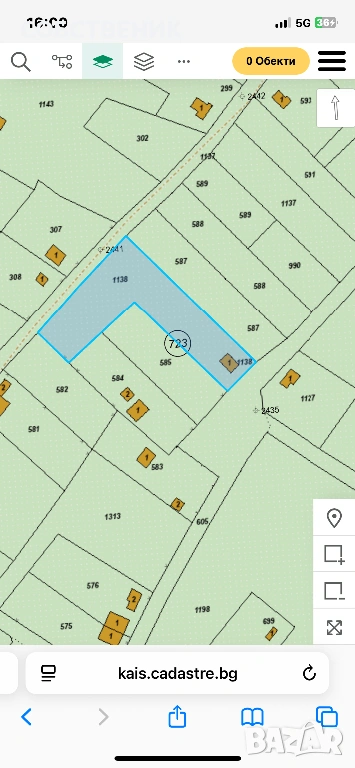 Парцел 1189кв.м Плевен, м. Табакова чешма-20000€, снимка 1