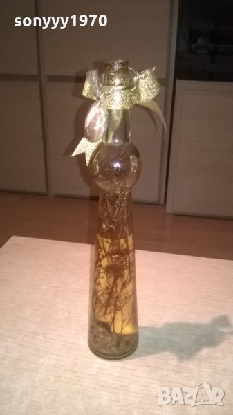 lampe huile-ретро колекция-внос франция-32х5см, снимка 1