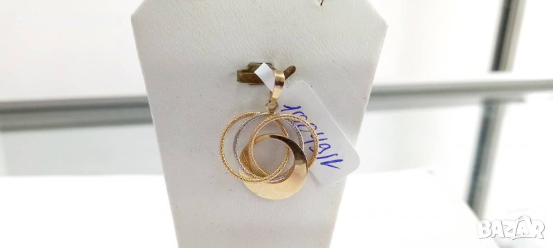 Нова Златна висулка-1.06гр/14кр, снимка 1