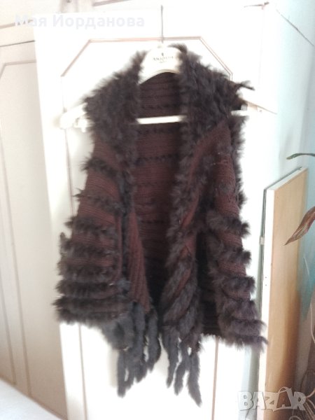  Елек естествена кожа, снимка 1