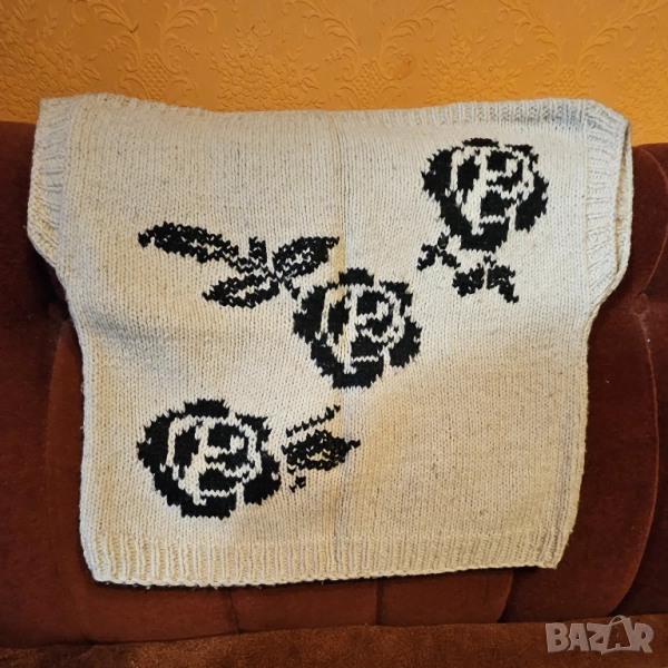 Вълнена блуза без ръкав, снимка 1