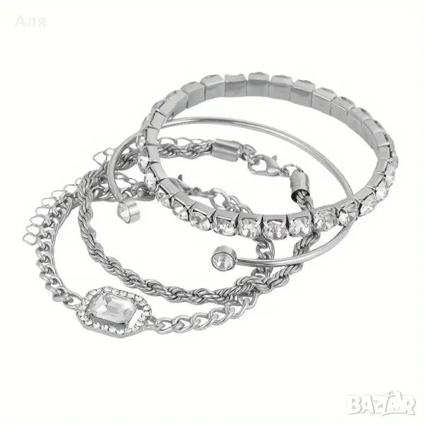 Елегантни Гривни - 4 броя, снимка 1