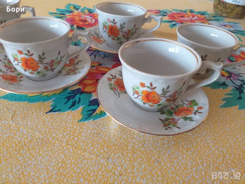 Български порцелан чаши за кафе, снимка 1