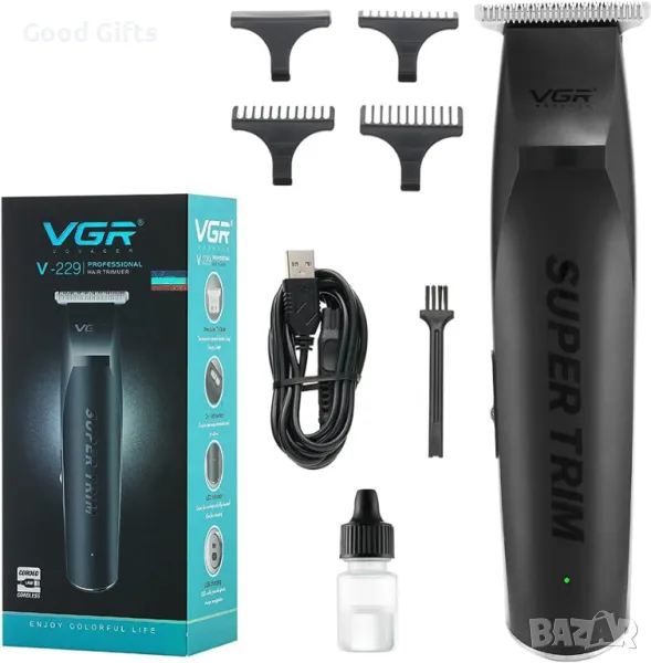 Машинка за подстригване VGR V-229 – Компактна, практична и мощна, снимка 1