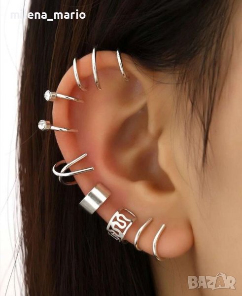 12 бр. Обеци M1, снимка 1