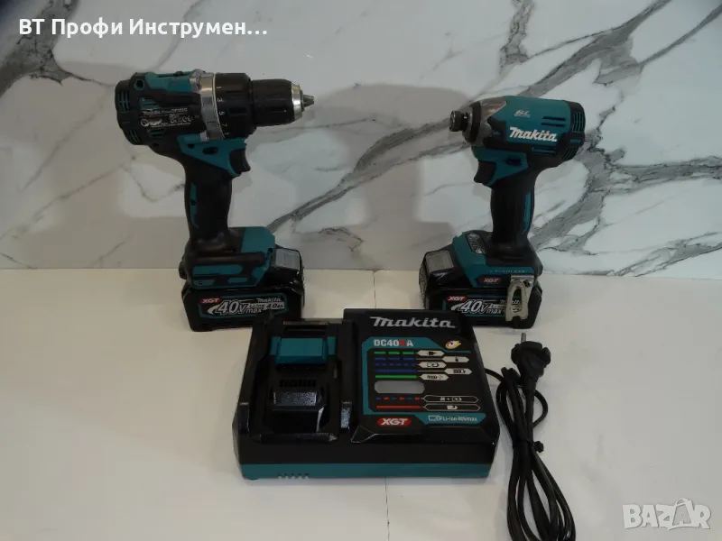 Makita XGT 40 V SET - Винтоверт + Импакт Макита, снимка 1