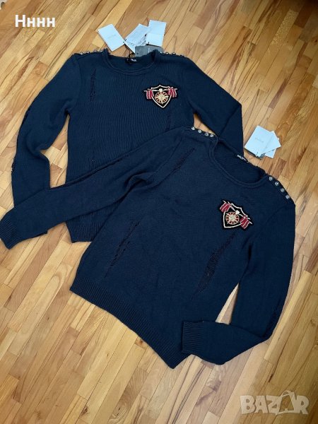 Мъжки пуловери BALMAIN M размер НОВИ, снимка 1