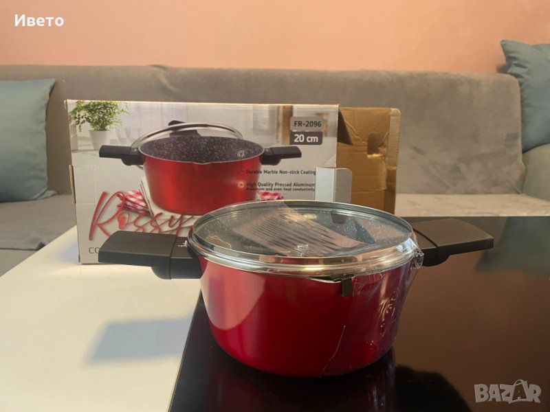 Тенджера Luigi Ferrero, 20x9.5cm, 2.2L, снимка 1