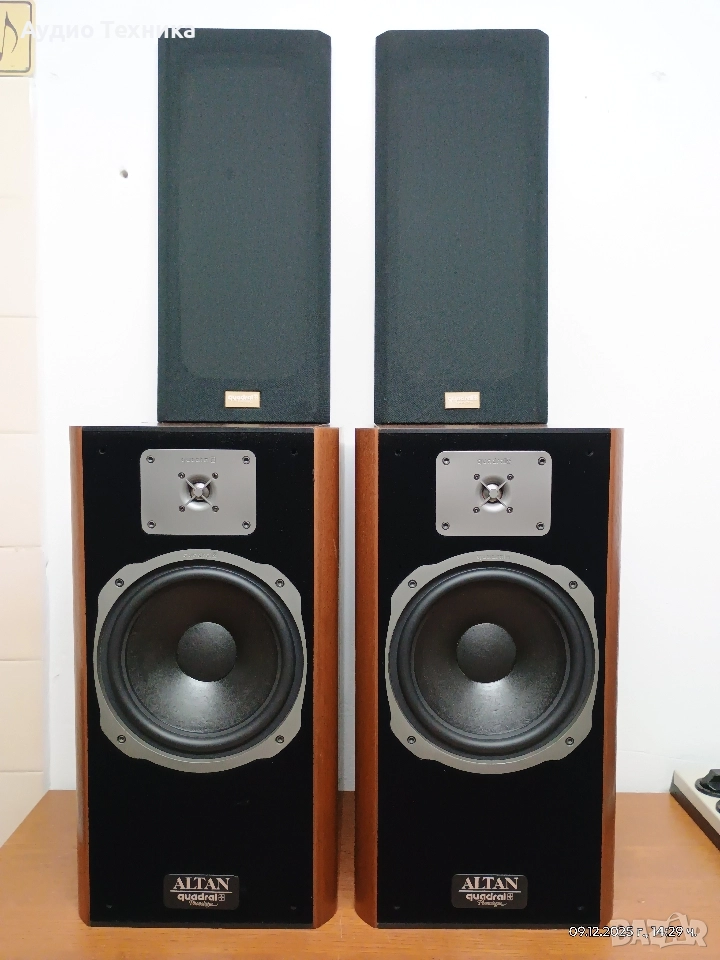 Двулентови масивни тонколони QUADRAL ALTAN MK 5., снимка 1