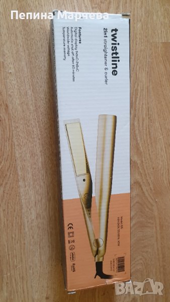 2 в 1 преса за бързо и лесно навиване на косата, или изправянето и, снимка 1