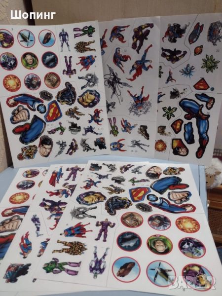 НОВО! Стикери Супермен , снимка 1