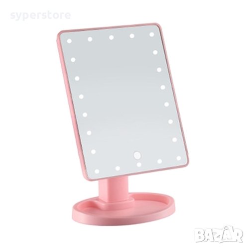 Огледало, Огледало за тоалетка за гримиране и др. Digital One SP00644 LED подсветка, светещо, снимка 1
