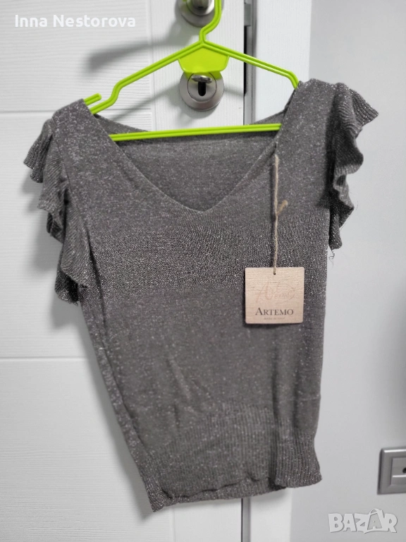 Блуза с къс ръкав М, снимка 1