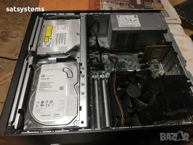 Настолен kомпютър HP ProDesk 600 G2 Spitfire REV:A DDR4 SFF Socket LGA1151 , снимка 3 - Работни компютри - 47884346