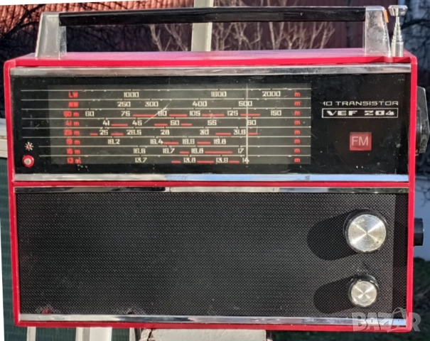 60 🎶 VEF-204 – Ретро радио със съвременно звучене 🎶, снимка 2 - Антикварни и старинни предмети - 51662786