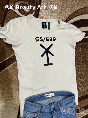 Тениска G star , XS /XC, снимка 4 - Тениски - 43087703
