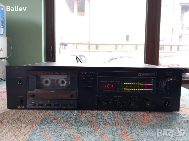 SABA CD 360 STEREO CASSETTE DECK 