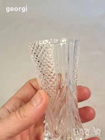 кристална ваза 23/1, снимка 4 - Вази - 49302869
