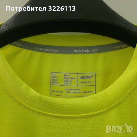 Мъжка оригинална тениска Nеw Balance Core,  размер - S. , снимка 2 - Тениски - 37494867