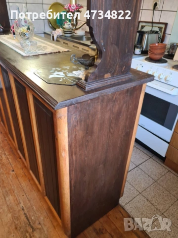 Бар за трапезария-хол от масивно дърво, снимка 6 - Маси - 53439540