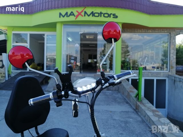 Електрическа триколка A3 с широка платформа, крачна спирачка и облегалка , снимка 5 - Мотоциклети и мототехника - 40177305