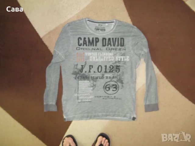 Блуза CAMP DAVID  мъжка,Л, снимка 2 - Блузи - 50025641