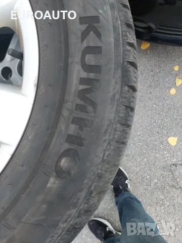 4 броя оригинални лети джанти със зимни гуми 17 цола; Volkswagen, снимка 4 - Гуми и джанти - 47926927