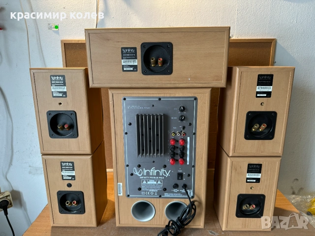 субуфер +сателитни тонколони "INFINITY Primus Ps-8", снимка 10 - Тонколони - 53321980