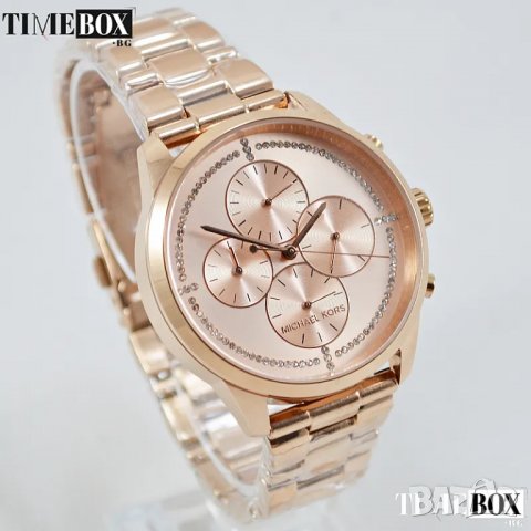 Michael Kors MK6521 Slater Chronograph Rose Gold. Нов дамски часовник, снимка 2 - Дамски - 38749903