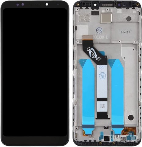 Дисплей за Xiaomi Redmi 5 Plus, черен, с рамка