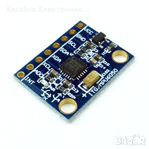 MPU-6050 Жироскоп GY-521 MPU6050 3-осен акселерометър за RC Arduino RPi, снимка 2 - Друга електроника - 43534980