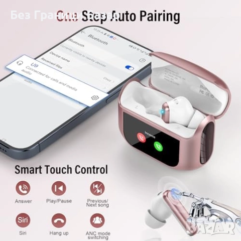 Нови Bluetooth слушалки с шумопотискане, 5 EQ режима, IPX7 водоустойчиви, снимка 8 - Слушалки и портативни колонки - 52135000