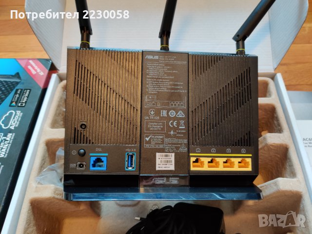 Гигабитов рутер - Asus RT-AC68U / DSL-AC68U, снимка 12 - Рутери - 36220938
