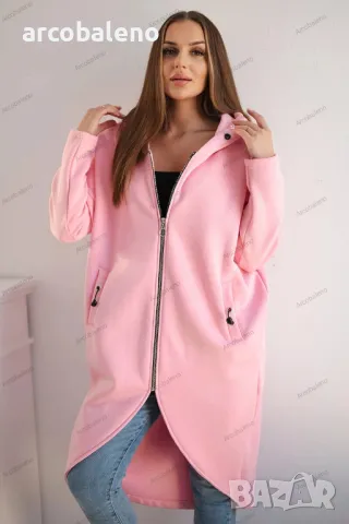 Дамски дълъг изолиран суичър, 15цвята , снимка 5 - Суичъри - 48481663